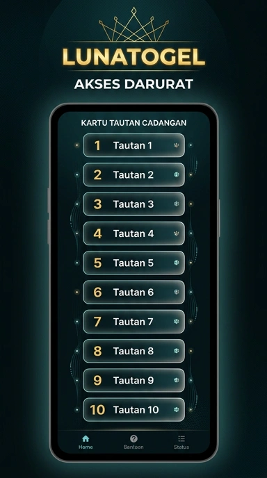 Tampilan link alternatif lunatogel